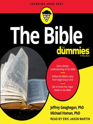 The Bible for Dummies - Audiobook